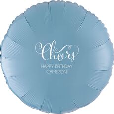 Curly Cheers Mylar Balloons