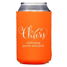 Curly Cheers Collapsible Koozies