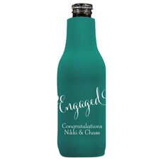 Romantic Engaged Bottle Huggers