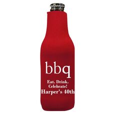 Big Word BBQ Bottle Huggers