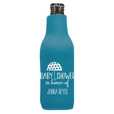 Baby Shower Umbrella Bottle Koozie