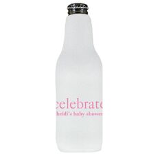 Big Word Celebrate Bottle Huggers