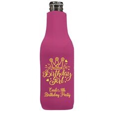 Birthday Girl Bottle Koozie