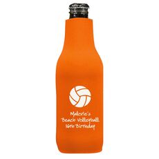 Volleyball Bottle Koozie
