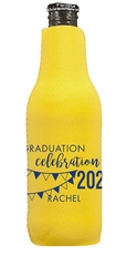 Celebration Pennants Graduation Bottle Huggers