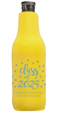 Class of Confetti Dots Bottle Huggers