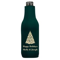 Christmas Tree Bottle Koozie