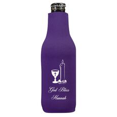 Chalice and Candle Bottle Koozie