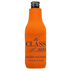 Classic Class of Graduation Bottle Huggers