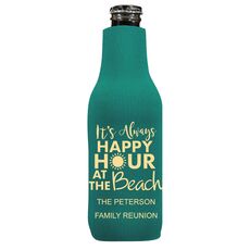 Happy Hour at the Beach Bottle Huggers