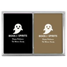 Boos & Spirits Double Deck Playing Cards
