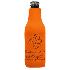The Friendly Ghost Bottle Koozie