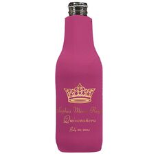 Delicate Princess Crown Bottle Koozie