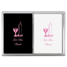Chalice and Candle Double Deck Playing Cards