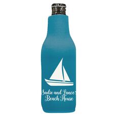 Cutter Sailboat Bottle Koozie