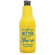 Everything's Better at the Shore Bottle Koozie