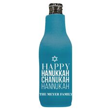 Hanukkah Chanukah Bottle Huggers