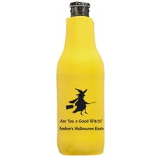 Flying Witch Bottle Koozie