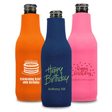 Design Your Own Birthday Bottle Koozie