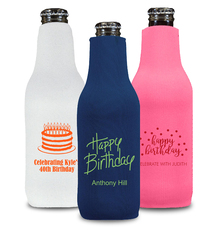 Design Your Own Birthday Bottle Koozie