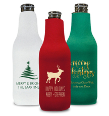 Design Your Own Christmas Bottle Koozie