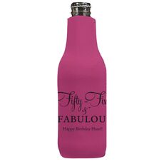 Fifty-Five & Fabulous Bottle Koozie