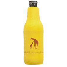 Giraffe Duo Bottle Koozie