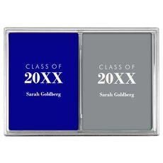 Class Of Printed Double Deck Playing Cards