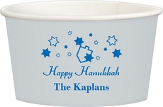 Happy Hanukkah Treat Cups