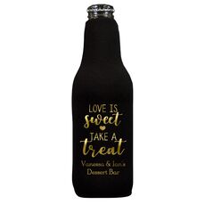 Love is Sweet Take a Treat Bottle Huggers