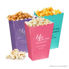 Life Is Better Mini Popcorn Boxes