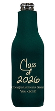 Fun Class of Calligraphy Bottle Huggers