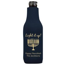 Light It Up Menorah Bottle Huggers
