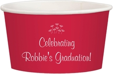 Hat Toss Graduation Treat Cups