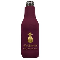 Hawaiian Pineapple Bottle Huggers