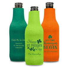 Design Your Own St. Patrick's Day Bottle Huggers