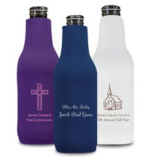Design Your Own Christian Celebration Bottle Koozie