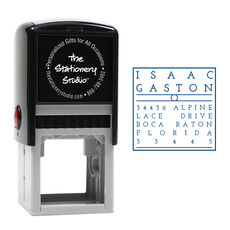Gaston Square Self Inking Stamp