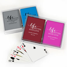 Life Is Better Double Deck Playing Cards
