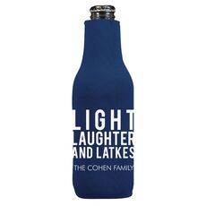 Light Laughter And Latkes Bottle Huggers