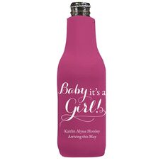 It's A Girl Bottle Huggers