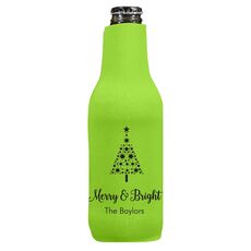 Starred Christmas Tree Bottle Huggers