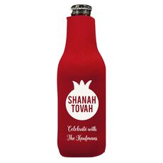 Shanah Tovah Pomegranate Bottle Huggers
