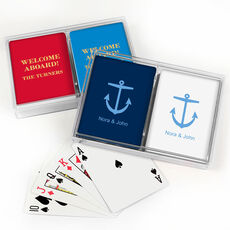 Design Your Own Nautical Theme Double Deck Playing Cards