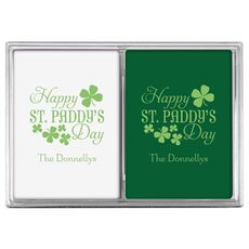 Design Your Own St. Patrick's Day Double Deck Playing Cards