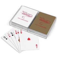 Design Your Own Valentine's Day Double Deck Playing Cards