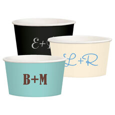 Large Initials Treat Cups