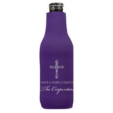 Religious Cross Bottle Koozie
