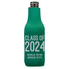 Proud Class of Graduation Bottle Huggers