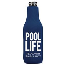 Pool Life Bottle Koozie